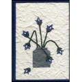 Blue Flowers in Pot