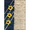 Sunflowers on Blue