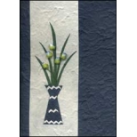 Blue Flowers in Vase