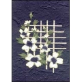 Flowers on Blue