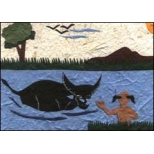 Swimming With Buffalo