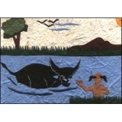 Swimming With Buffalo