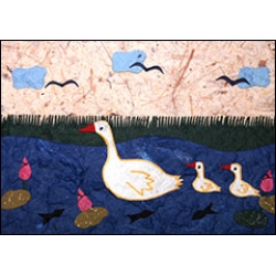 Ducks in Pond
