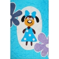 Dog in a Blue Dress