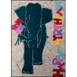'Happy Birthday' Elephant