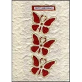 Red Butterflies Birthday