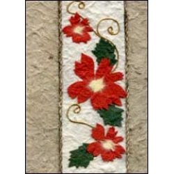 Christmas Flower Stripe