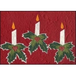 Three Candles Red Three Candles Red