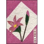Pink Flower Thank You