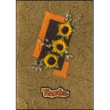Brown Sunflower Thank You