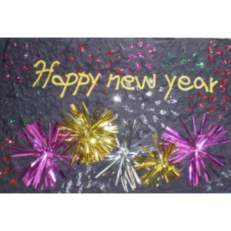 'Happy New Year' Fireworks